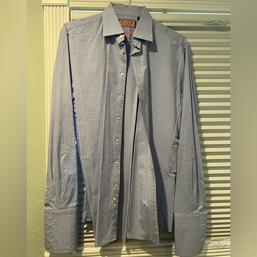 Thomas Pink French Cuff Dress Shirt